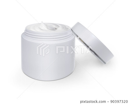 Cosmetic cream isolated on white 90397320