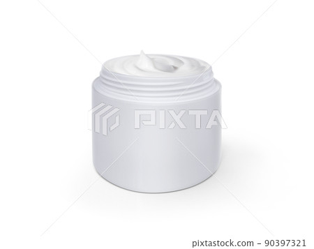 Cosmetic cream isolated on white Cosmetic cream isolated on white 90397321