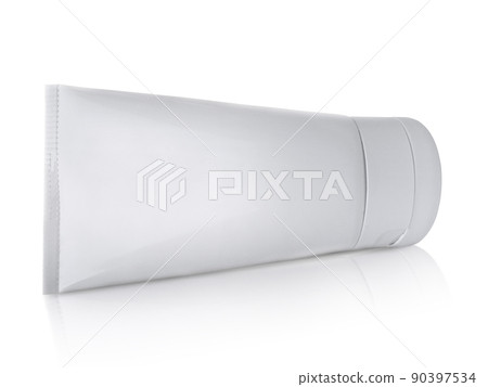 Cosmetic products packing for cream isolated on white background 90397534