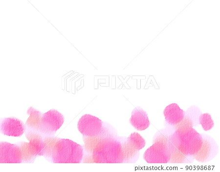 Watercolor round abstract. Watercolor round abstract. 90398687