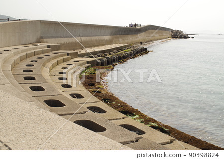 View of the coastline of Abu Town Road Station 90398824