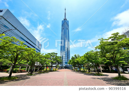 Fukuoka Cityscape Fukuoka Tower Fukuoka Cityscape Fukuoka Tower 90399316