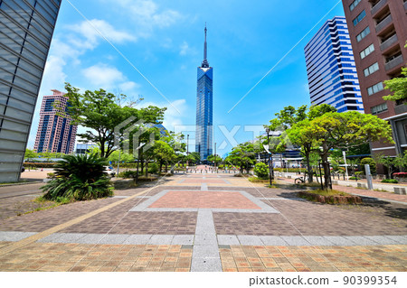 Fukuoka Cityscape Fukuoka Tower Fukuoka Cityscape Fukuoka Tower 90399354