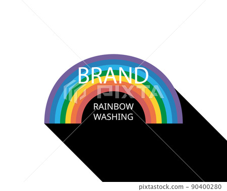 Rainbow washing is a business publicly shows support for the LGBTQ community but do not treat LGBTQ employees fairly Rainbow washing is a business publicly shows support for the LGBTQ community but do not treat LGBTQ employees fairly 90400280