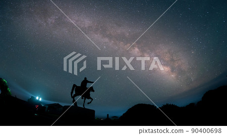 河筱崎燈塔的銀河 河筱崎燈塔的銀河 90400698