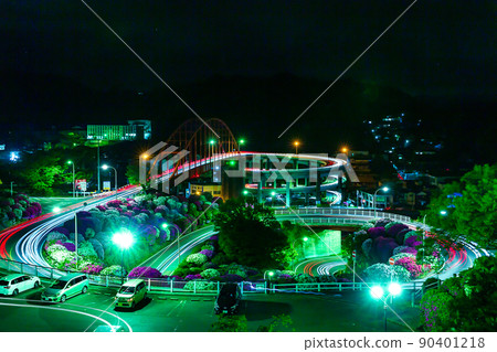 大東瀨戶夜景（廣島縣吳市） 90401218