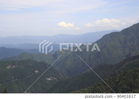 View from Mitsumine Shrine / Observatory (Chichibu City, Saitama Prefecture) View from Mitsumine Shrine / Observatory (Chichibu City, Saitama Prefecture) 90401617