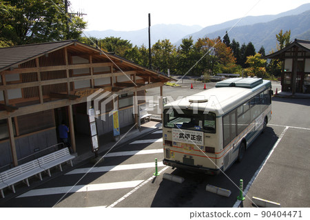 [M3] Seibu Kanko Bus stopped at Mitsumine Shrine (Seibu Chichibu Station ⇔ Mitsumine Shrine) 90404471