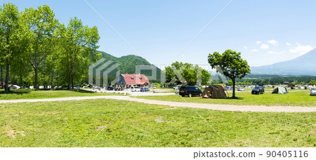 "Fumotoppara Campground" in Fujinomiya City, Shizuoka Prefecture "Fumotoppara Campground" in Fujinomiya City, Shizuoka Prefecture 90405116