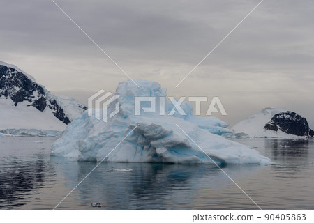 Iceberg in Antarctic sea Iceberg in Antarctic sea 90405863
