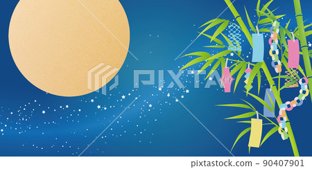 Tanabata背景材料 90407901