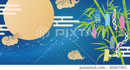 Tanabata背景材料 90407941