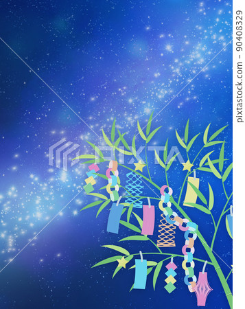 Tanabata背景材料 90408329