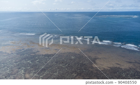 【鳥瞰圖】石垣島米原海灘 【鳥瞰圖】石垣島米原海灘 90408550