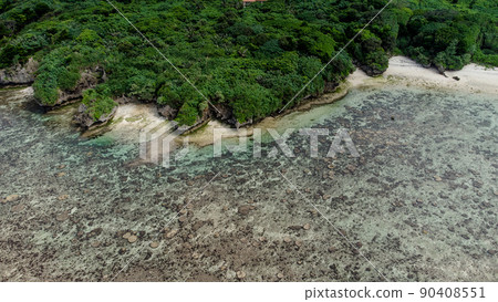 【鳥瞰圖】石垣島米原海灘 90408551