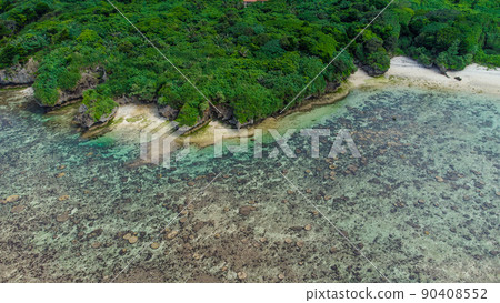 【鳥瞰圖】石垣島米原海灘 90408552