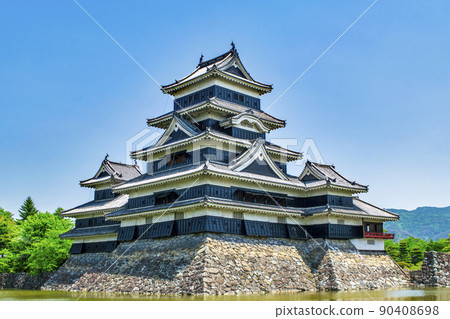 長野縣松本城天守閣 長野縣松本城天守閣 90408698