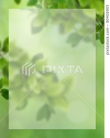 Refreshing green frame - Stock Illustration [90408905] - PIXTA