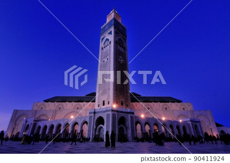 Hassan II Mosque in Casablanca, Morocco Hassan II Mosque in Casablanca, Morocco 90411924