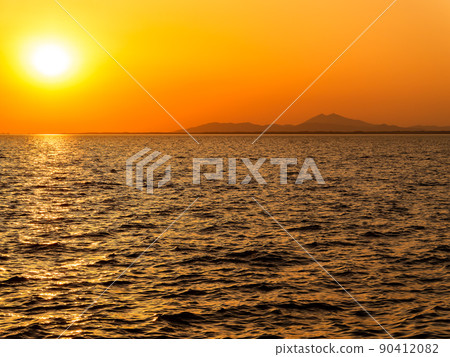 從天王崎公園眺望初夏的霞浦夜景 從天王崎公園眺望初夏的霞浦夜景 90412082
