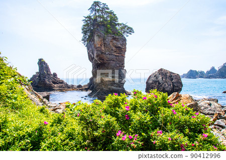 岩手縣太郎市三之岩陸奧海岸步道 岩手縣太郎市三之岩陸奧海岸步道 90412996