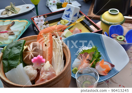 Kaiseki course in spring 90413245