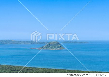 《佐賀縣》晴天從鏡山/鏡山展望台拍攝 90414257