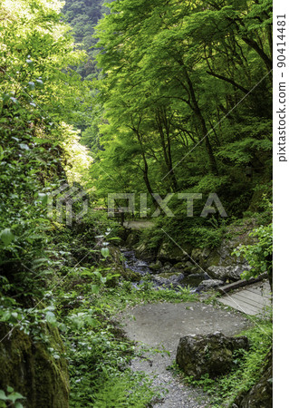 Kanba Falls Promenade Maniwa City, Okayama Prefecture Kanba Falls Promenade Maniwa City, Okayama Prefecture 90414481