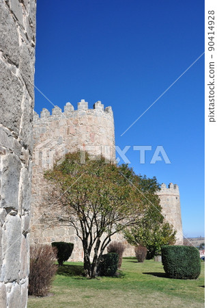 西班牙阿維拉世界遺產強化城牆和塔樓 西班牙阿維拉世界遺產強化城牆和塔樓 90414928