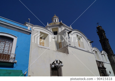 Mexico Puebla Oriente Street Building 90415818