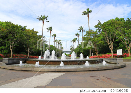 東京都潮風公園中央南口水和綠色長廊 東京都潮風公園中央南口水和綠色長廊 90416068