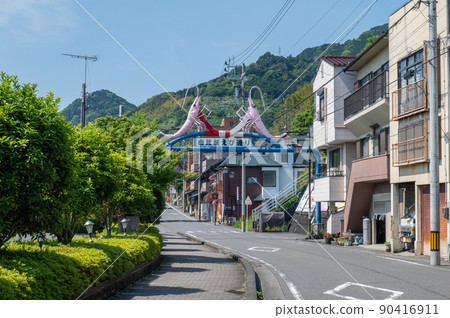 結衣,東海道上的驛站小鎮,五月風光 結衣,東海道上的驛站小鎮,五月風光 90416911