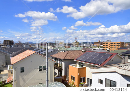 2021. Scenery of the Seto Ohashi Line from Kojima Station to Okayama Station 90418134