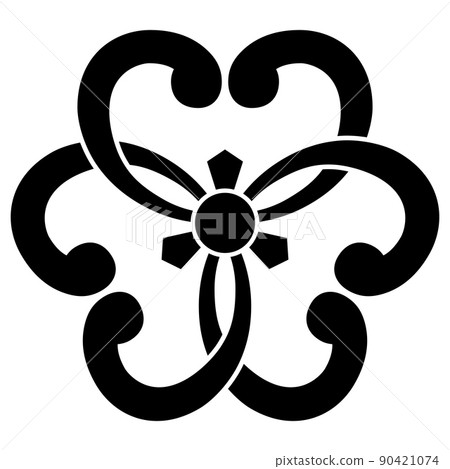It is a family crest. It is called vine-knotted wood sorrel. It is a family crest. It is called vine-knotted wood sorrel. 90421074