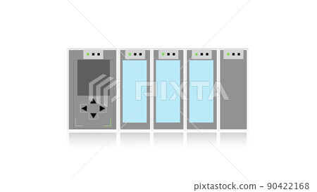 Programmable logic controller - Stock Illustration [90422168] - PIXTA