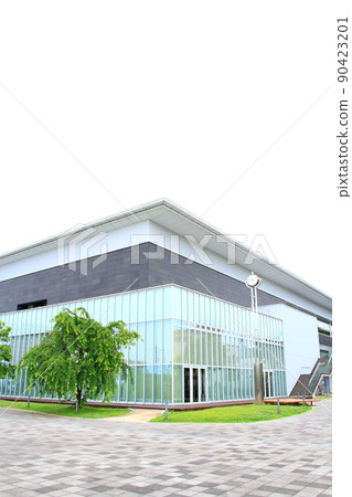 岡崎市風景、岡崎市圖書館交流廣場 90423201