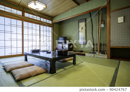 Japanese inn guest room Yubara Onsen Maniwa City, Okayama Prefecture 90424767