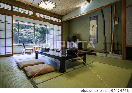 Japanese inn guest room Yubara Onsen Maniwa City, Okayama Prefecture Japanese inn guest room Yubara Onsen Maniwa City, Okayama Prefecture 90424768
