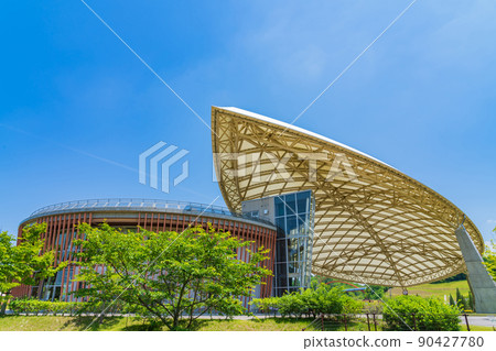 綠意盎然的倉池公園<愛知縣豐田市> 90427780