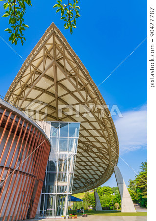 綠意盎然的倉池公園<愛知縣豐田市> 90427787