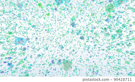 Background material for CG particles polygonal objects 90428711