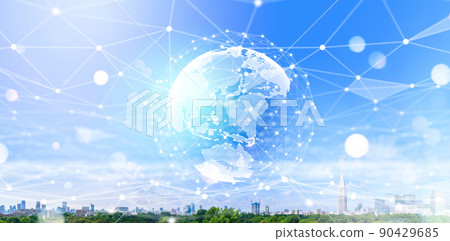 globe, global, city 90429685