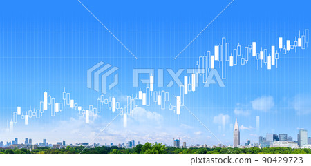 chart, city, buildings 90429723