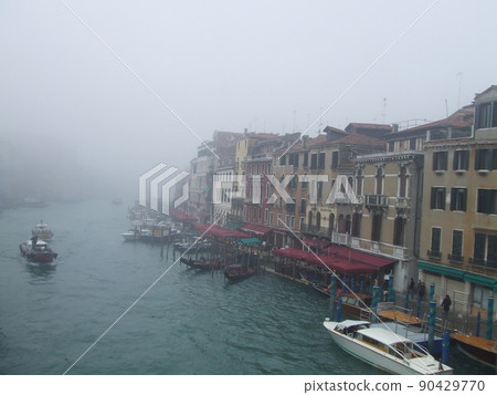 Venice on a rainy day Venice on a rainy day 90429770