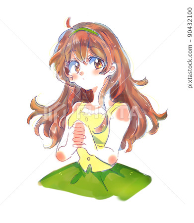 長頭髮的女孩 90432100