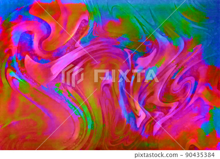 Bright acrylic marble pattern with grunge such as pink, green and yellow Bright acrylic marble pattern with grunge such as pink, green and yellow 90435384