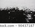 白色和黑色背景材料 90437187