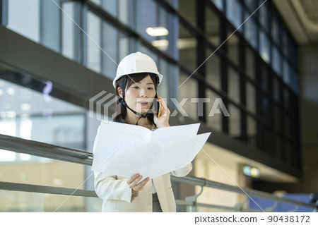 Working female helmet Working female helmet 90438172