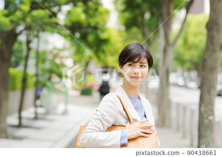 戶外考勤風景 戶外考勤風景 90438661