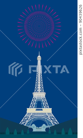 Eiffel Tower tour eiffel launch fireworks Eiffel Tower tour eiffel launch fireworks 90439626
